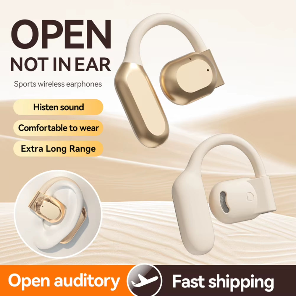 M62 Translator Earbud Wireless Earphones Bluetooth Translation Earbuds Noise Cancelling Real Time AI Translator Earbuds Ear Hook